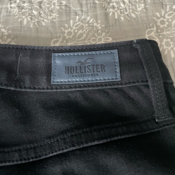 New Hollister Black High Waisted Distressed Jeans Size: 26 - Picture 7 of 7